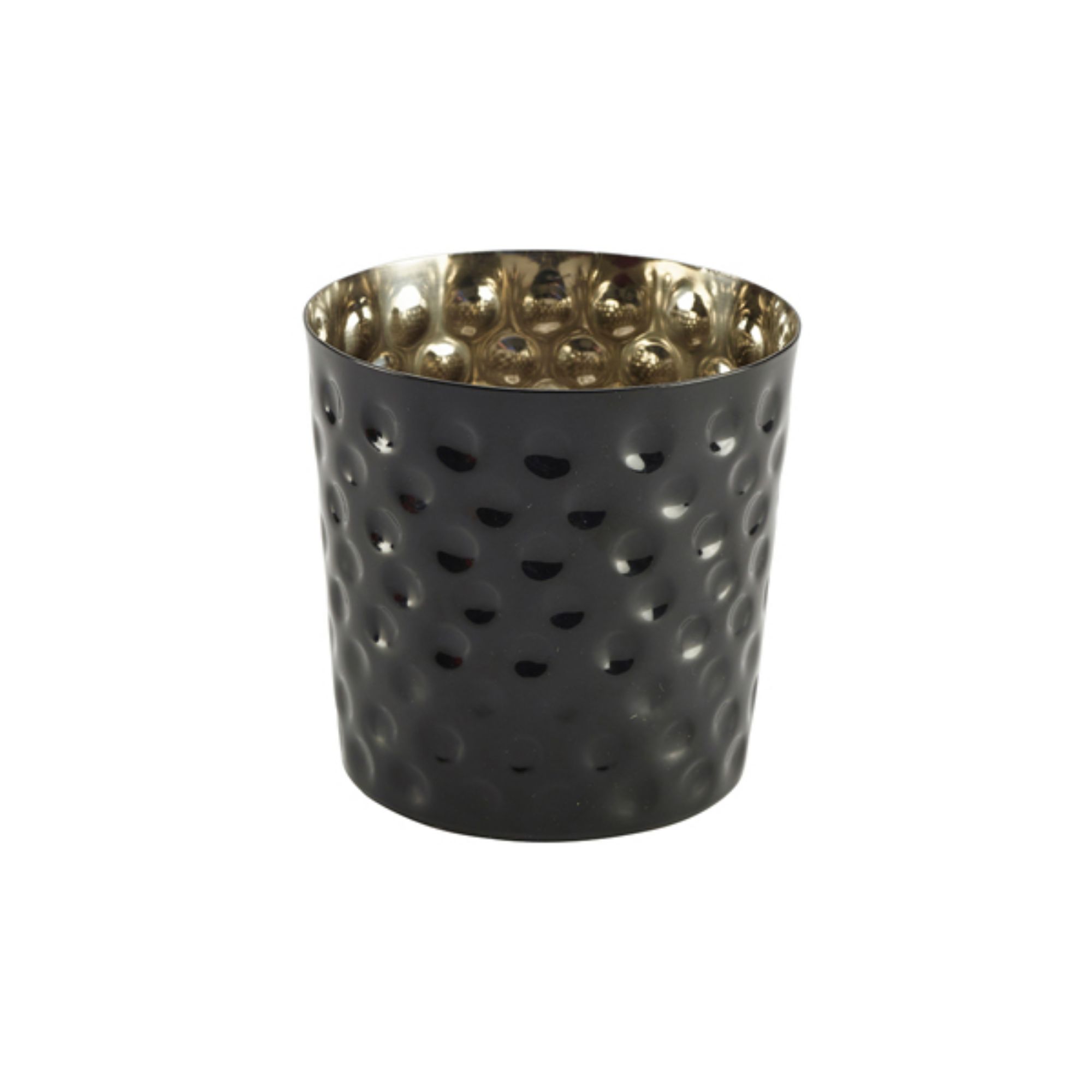 Picture of Black Hammered Stainless Steel Serving Cup 8.5 x 8.5cm - SVH8BK