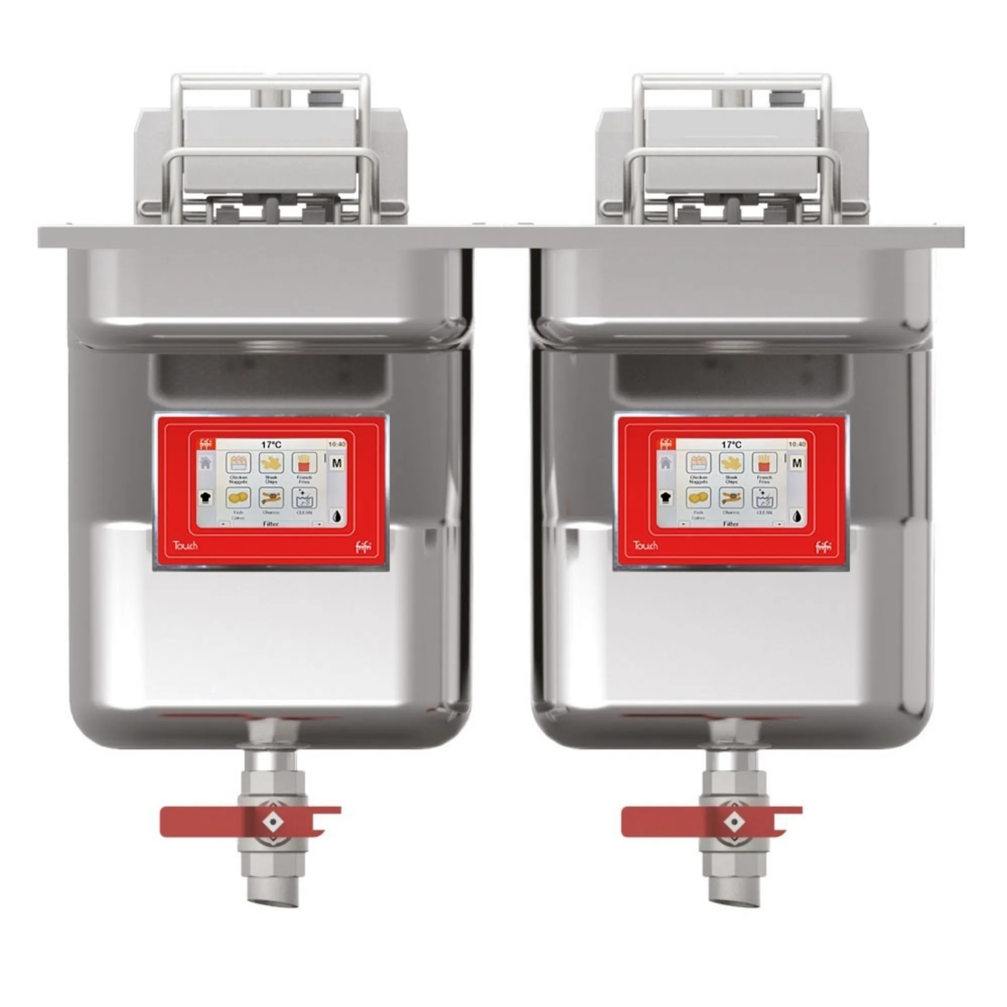 Picture of TD622H32G0 - FriFri Touch 622 Electric Drop-in Twin Tank Fryer - TD622H32G0