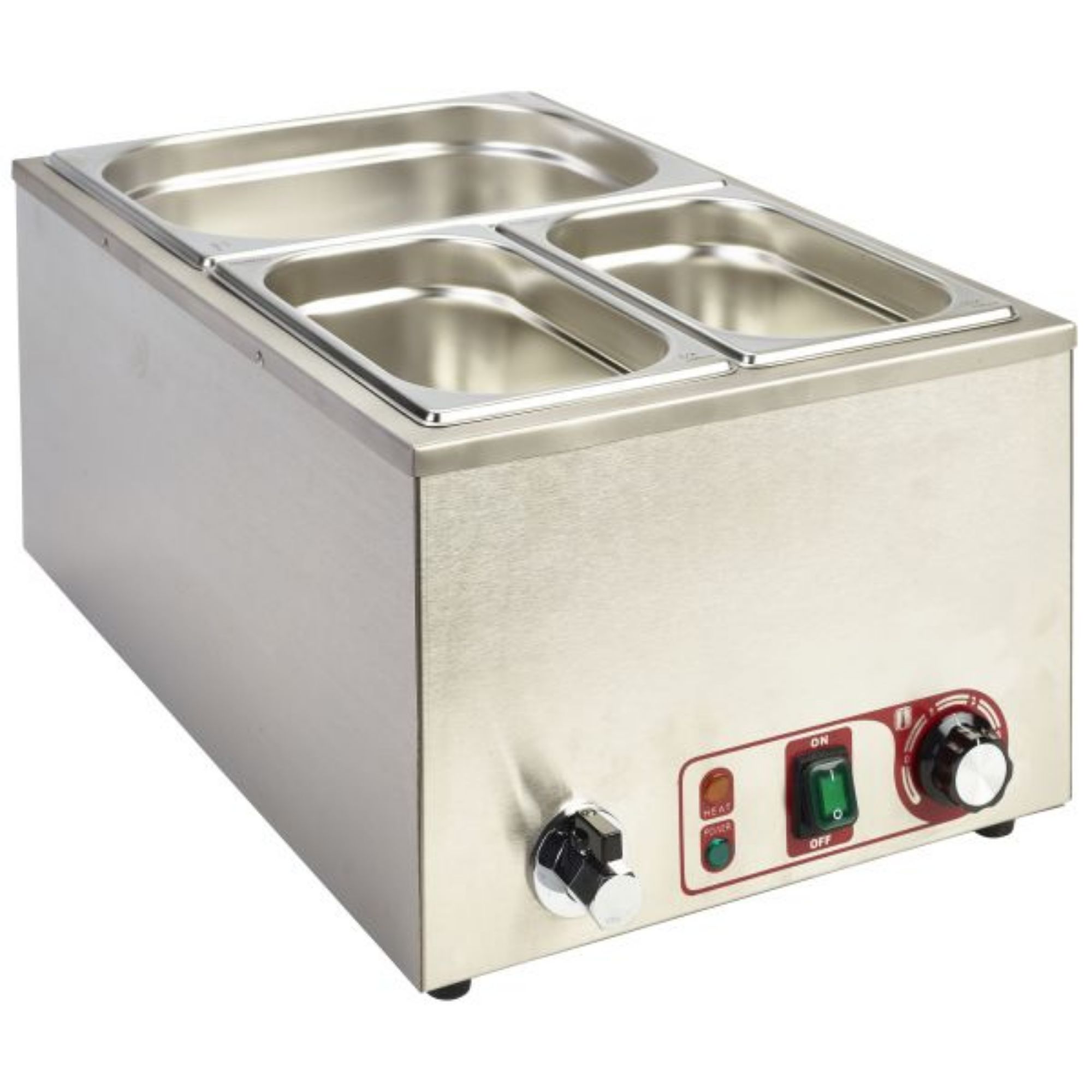 Picture of Bain Marie 1/1 With Tap 1.2Kw - 172-1020
