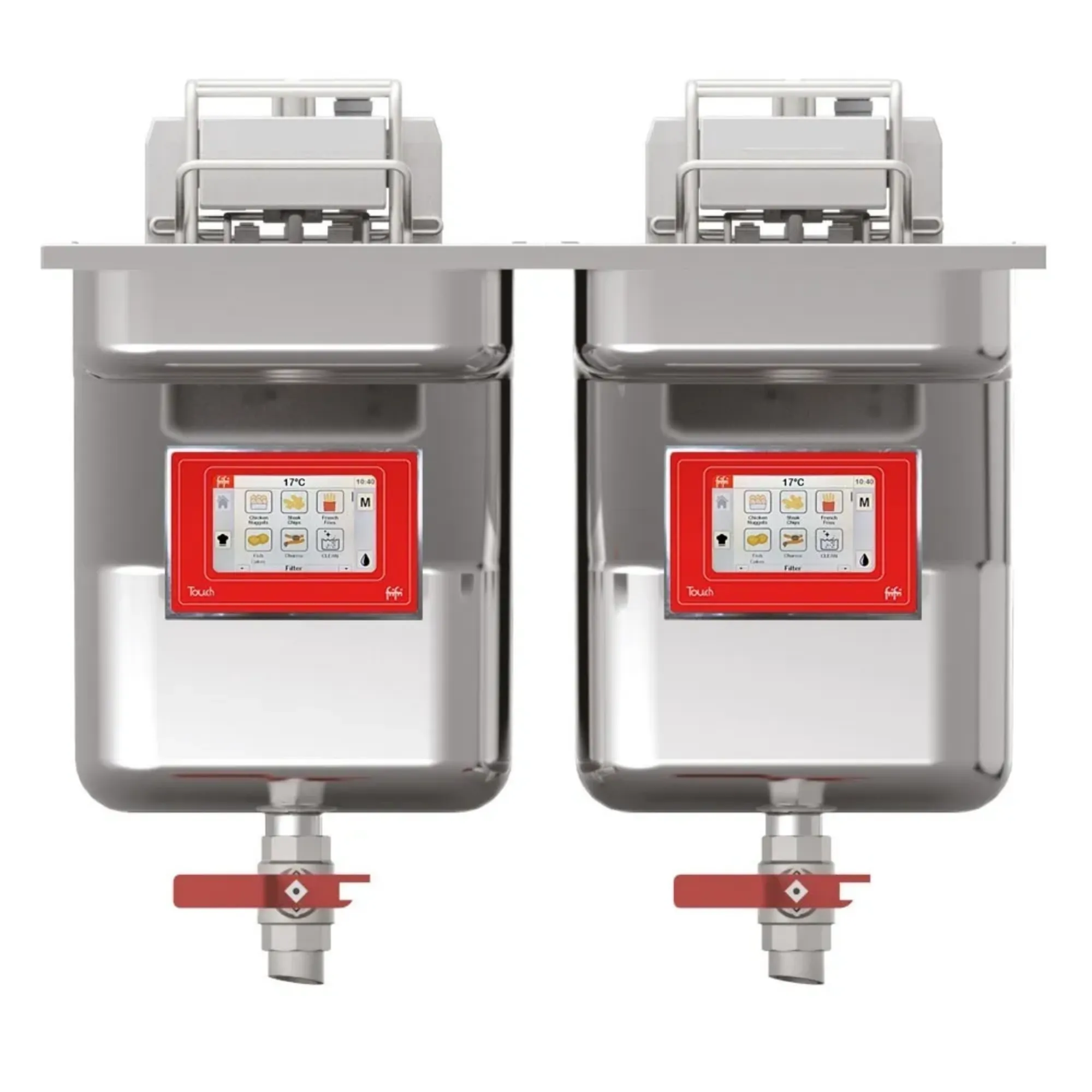 Picture of TD622L32G0 - FriFri Touch 622 Electric Drop-in Twin Tank Fryer - TD622L32G0