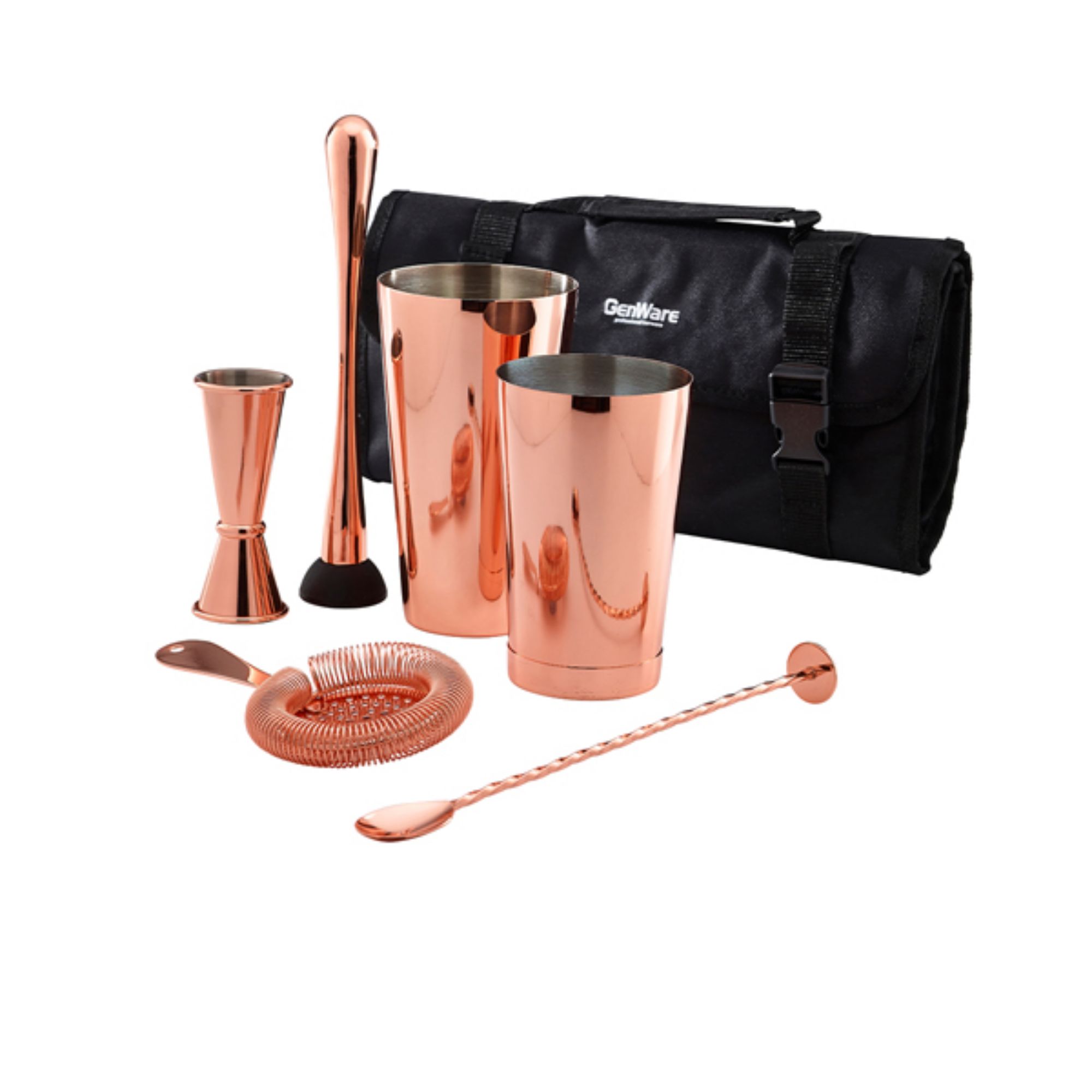 Picture of Copper Cocktail Bar Kit 7pcs - CBK3C