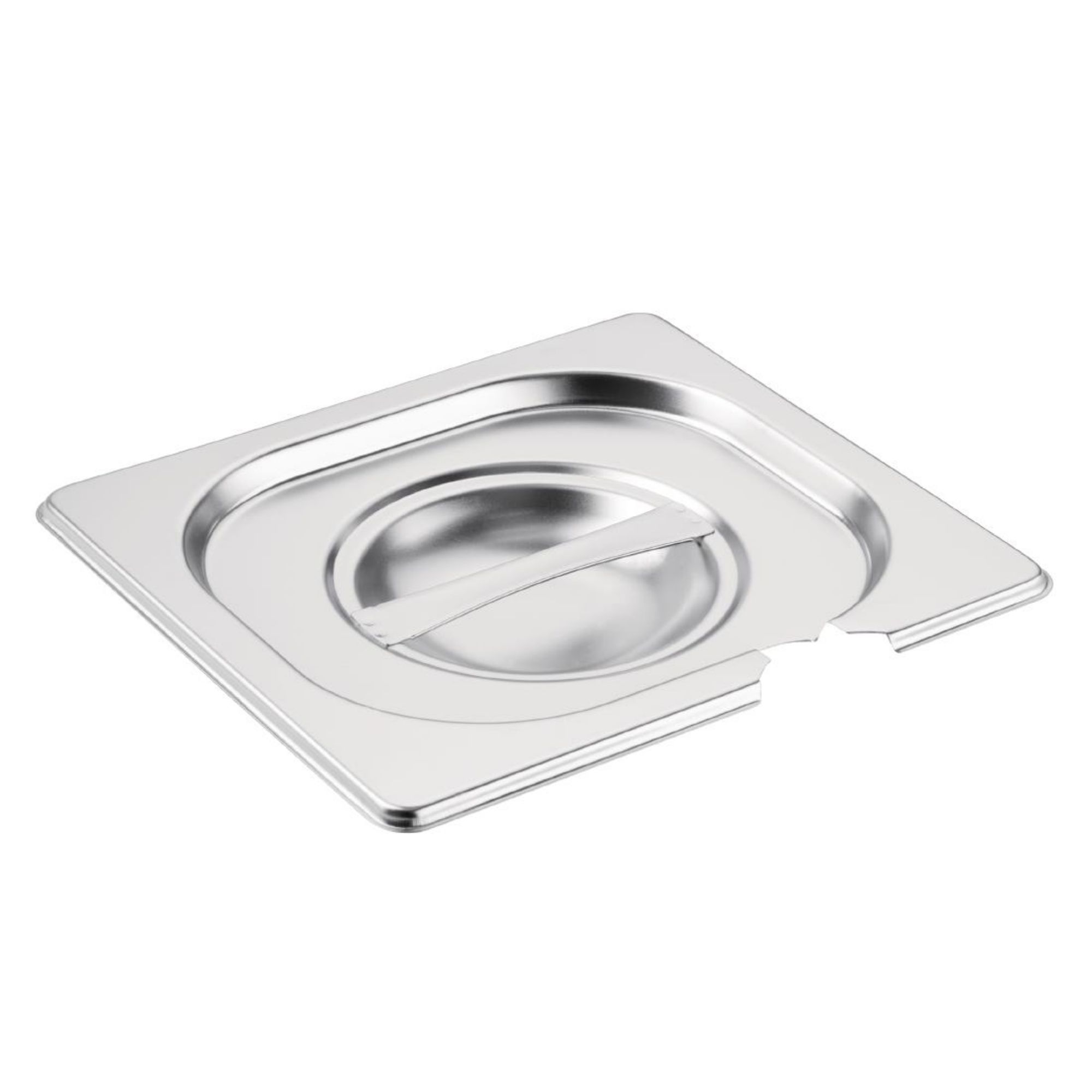 Picture of Vogue Stainless Steel 1/6 Gastronorm Notched Lid - CB175