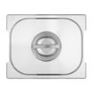 Picture of Vogue Stainless Steel 1/2 Gastronorm Handled Tray Lid - CB185