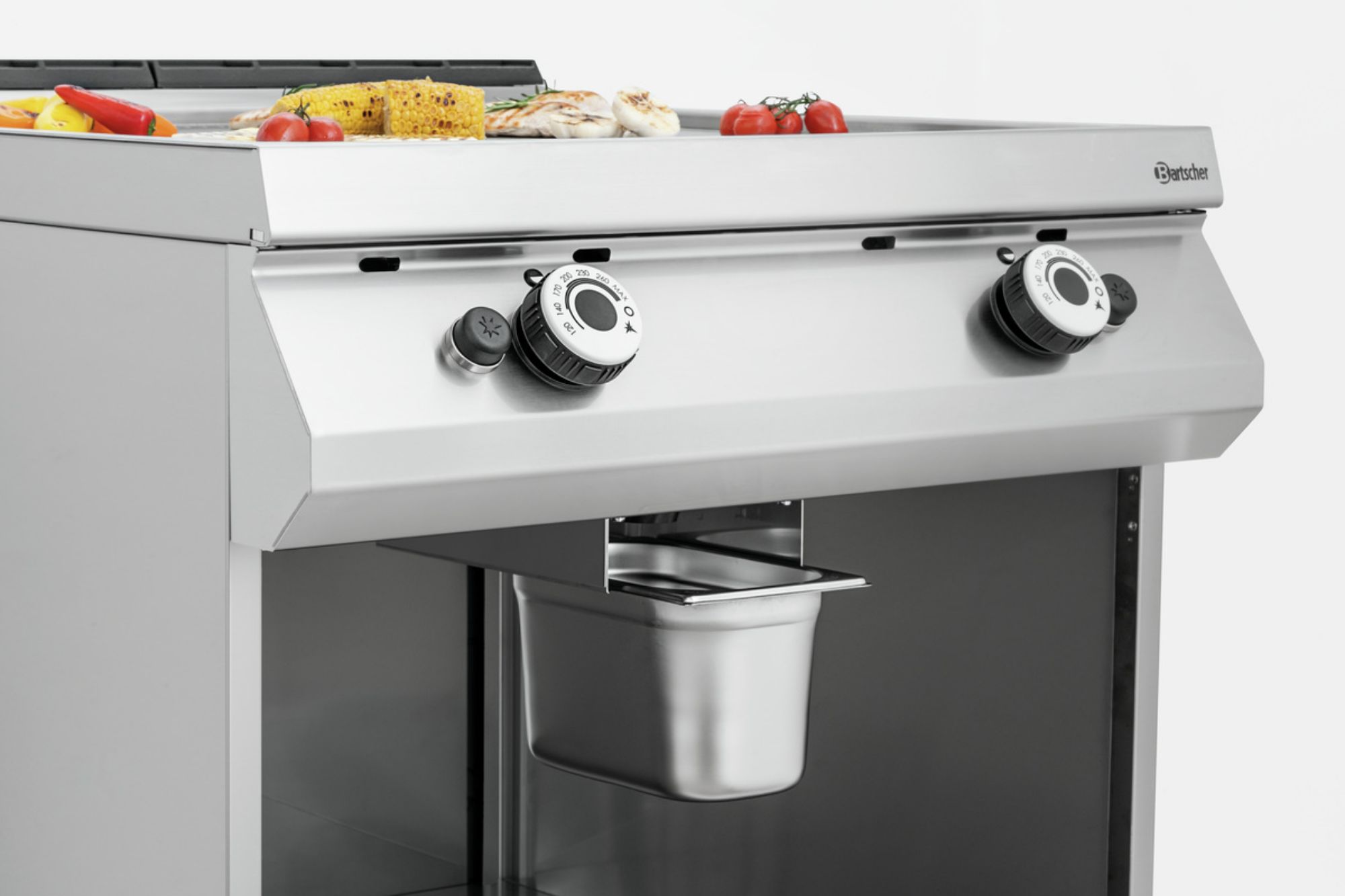 Picture of Gas griddle plate, ribbed, OU