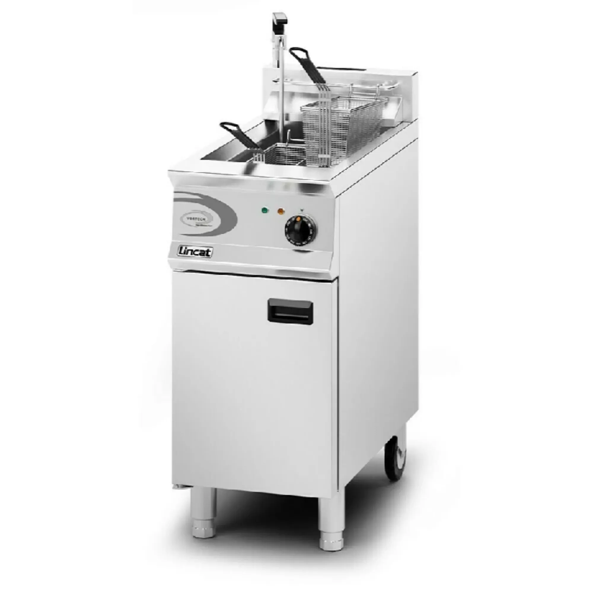 Picture of OG8115/OP/P - Lincat Opus 800 Propane Gas Free-standing Single Tank Fryer with Pumped Filtration