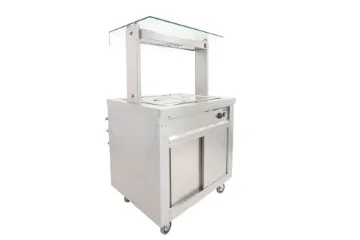 Picture of Parry FS-HB2 - Flexi Serve Hot Cupboard with Dry Well Bain Marie Top and Heated Gantry