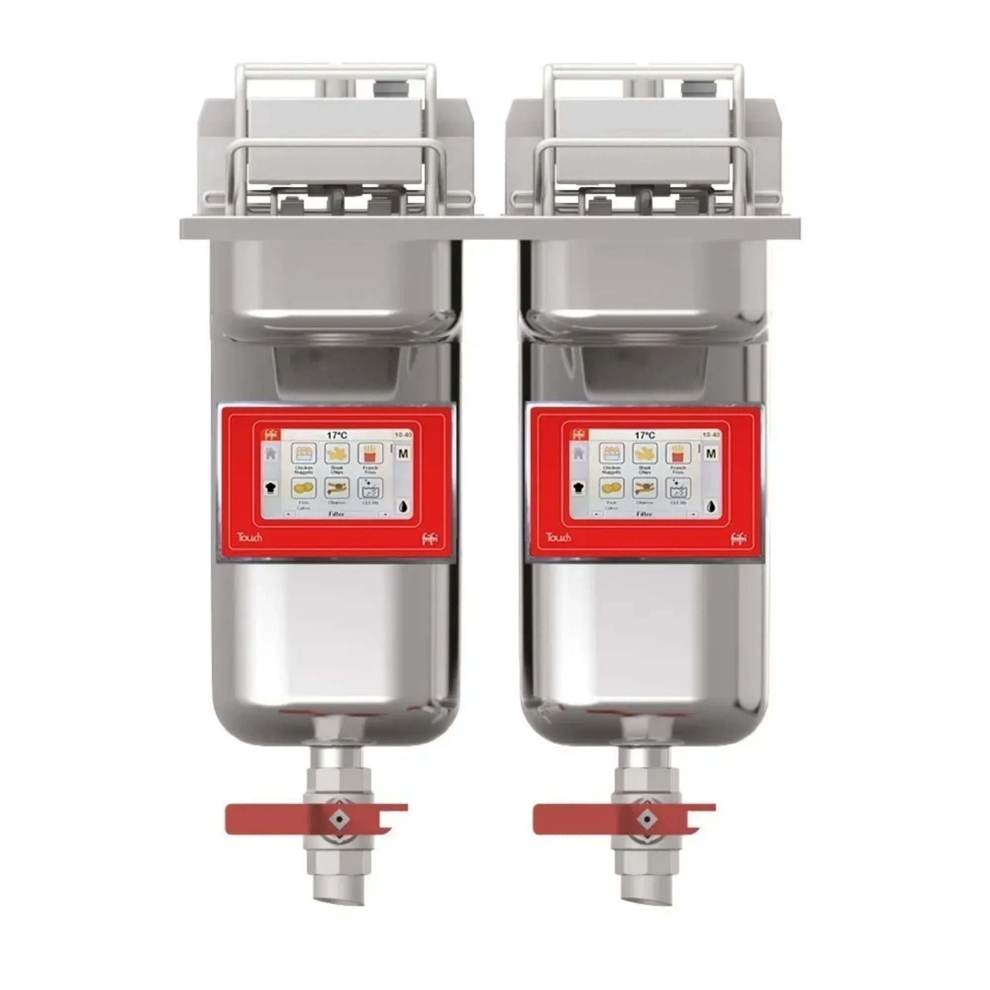 Picture of TD422L12G0 - FriFri Touch 422 Electric Drop-in Twin Tank Fryer - TD422L12G0