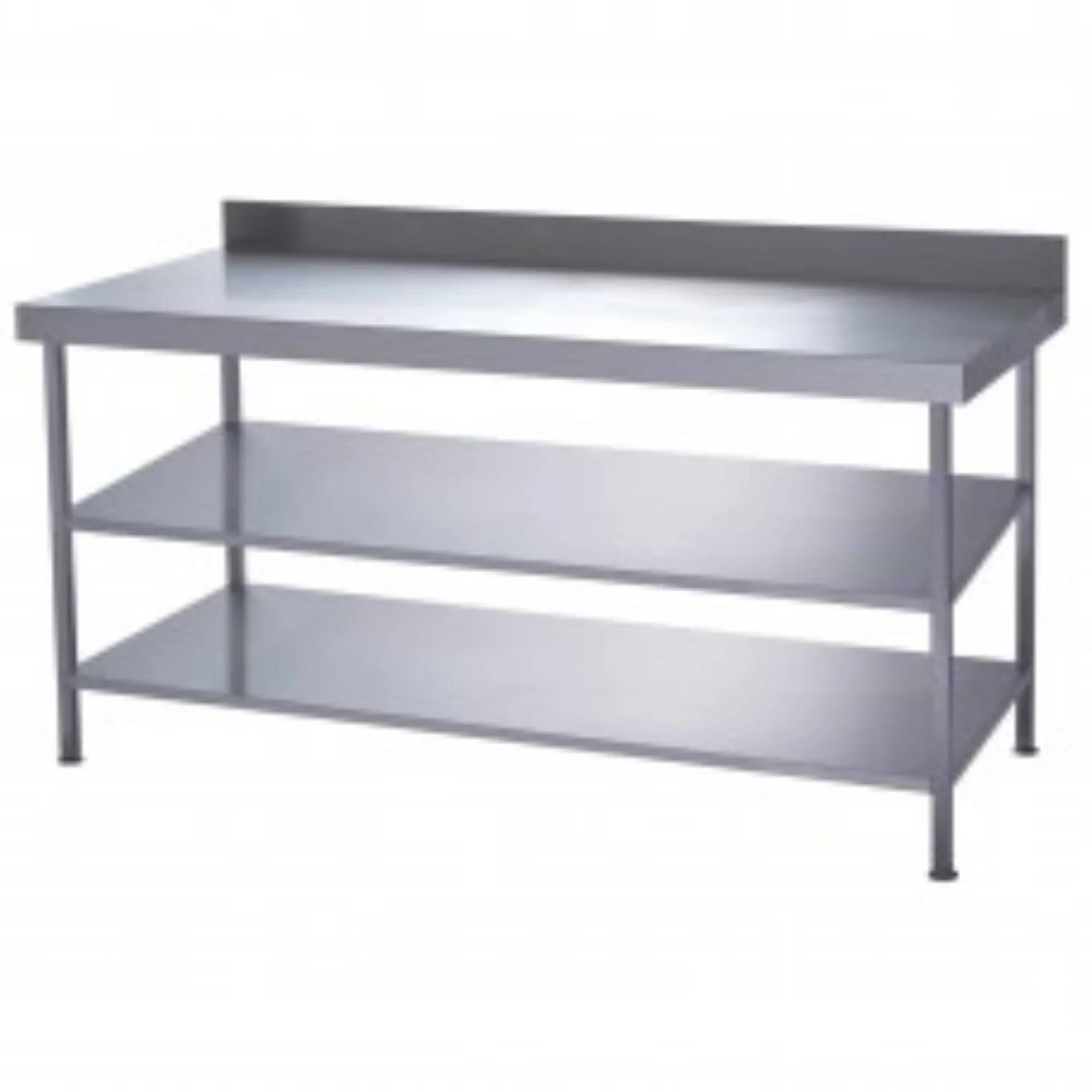 Picture of Parry TAB2W - Stainless Steel Tables With Two Undershelf Wall 900 x 1200 x 700 - TAB12700/2W