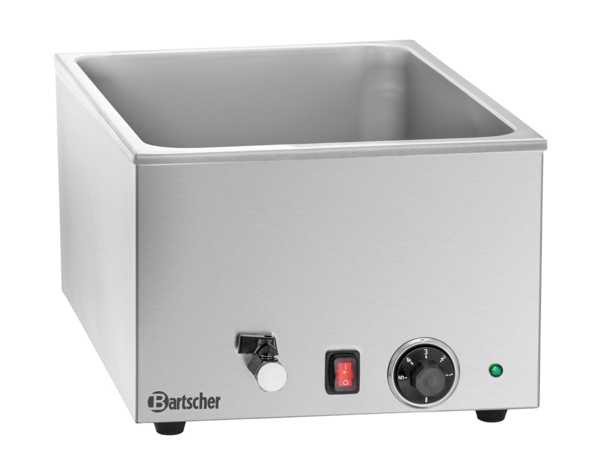 Picture of Bain Marie, 1/1GN, 150mm, w. faucet - 200240