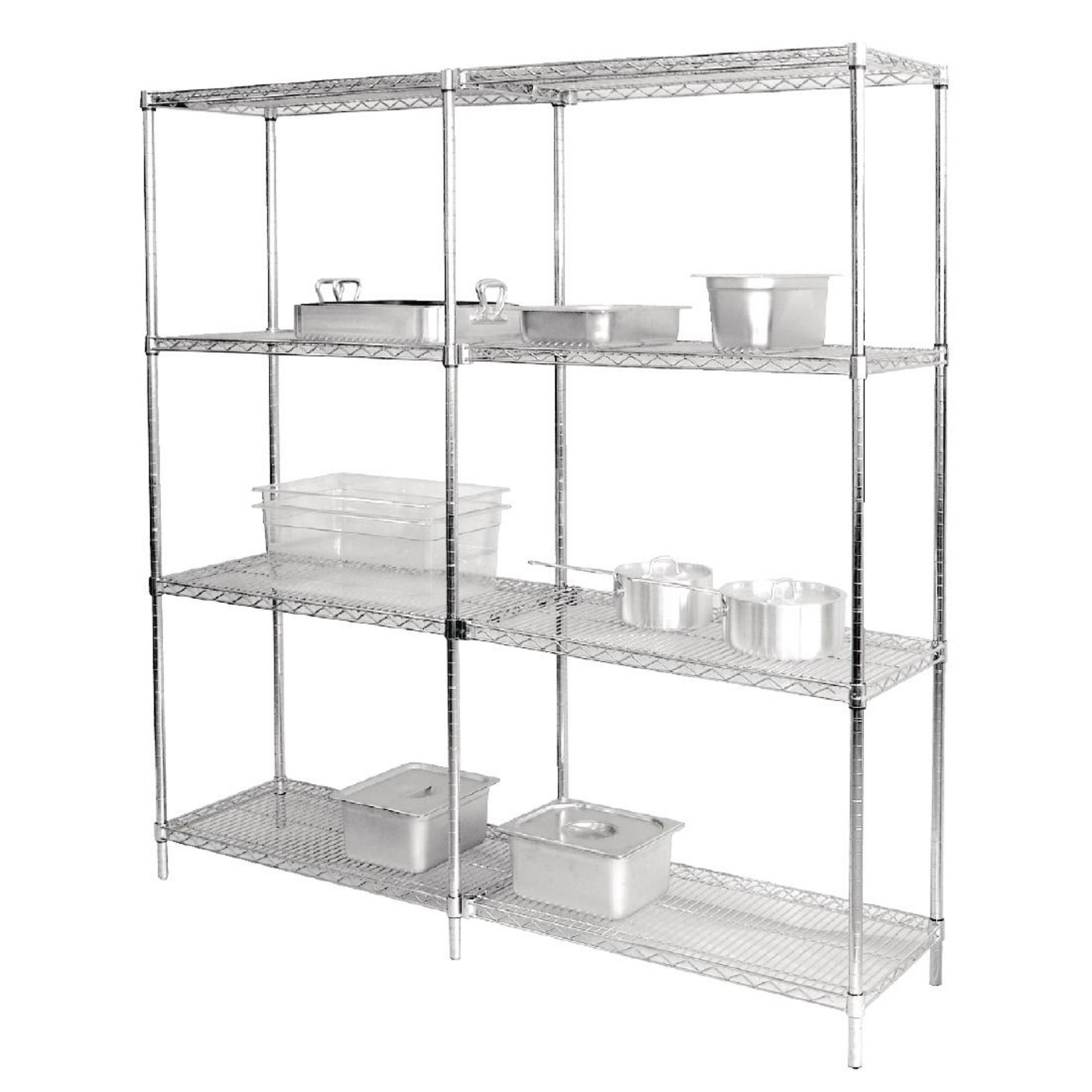 Picture of Vogue Chrome Wire Shelves 915x457mm (2 pack)