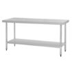 Picture of Vogue Stainless Steel Prep Table 1800mm - T378