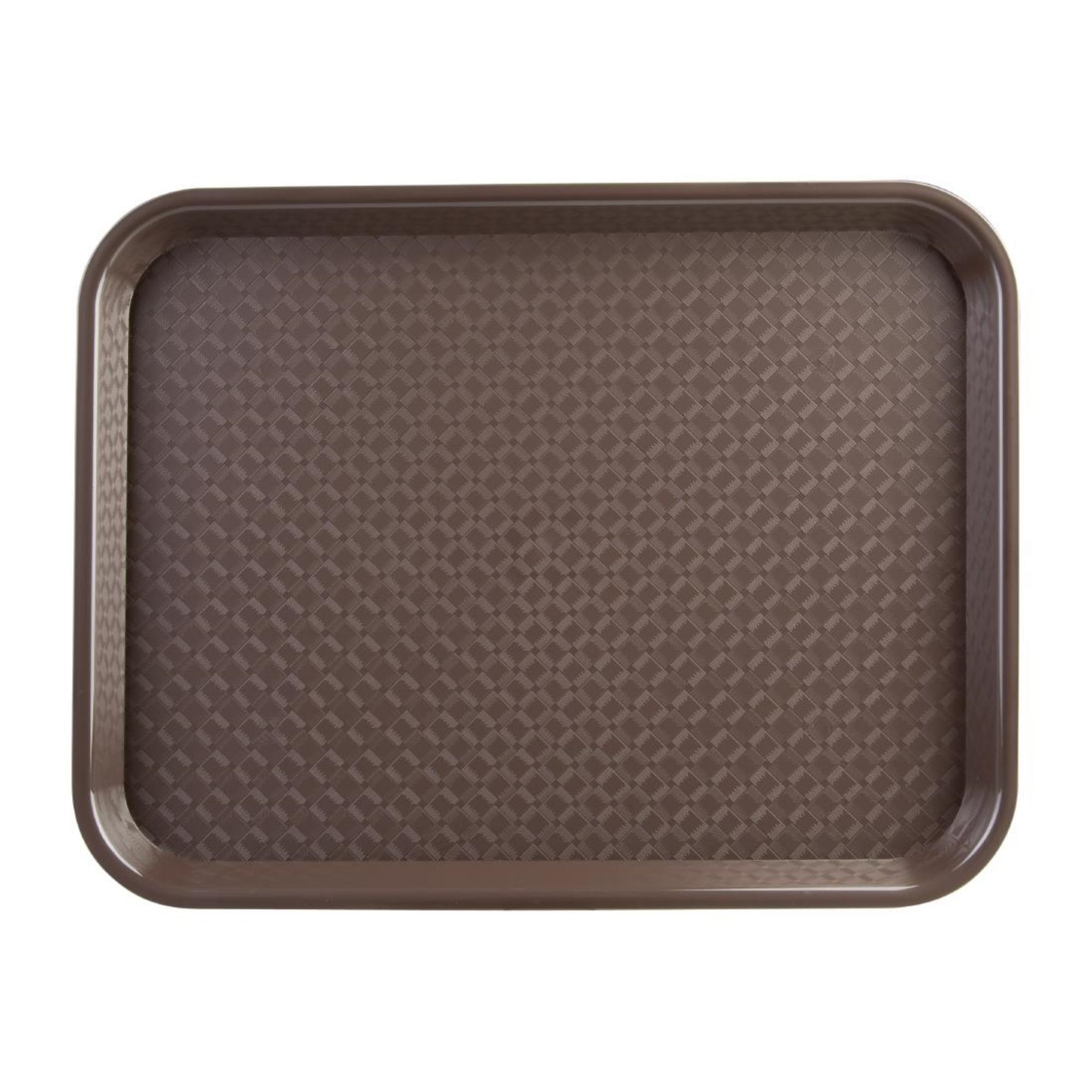 Picture of Olympia Kristallon Large Polypropylene Fast Food Tray Brown 450mm - P509