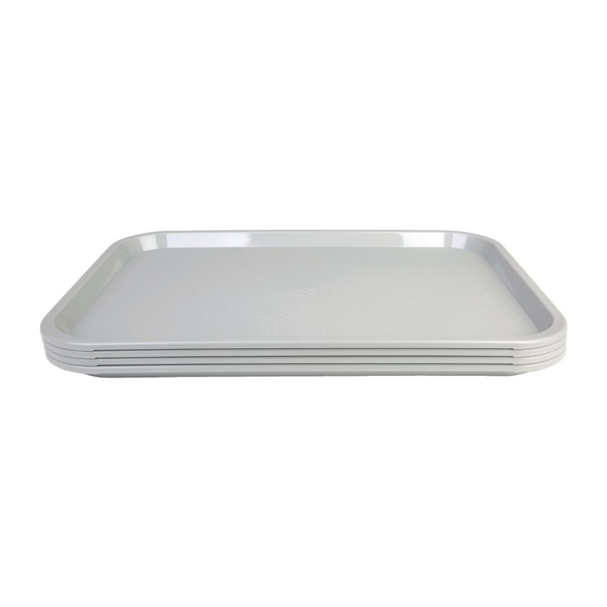 Picture of Olympia Kristallon Polypropylene Fast Food Tray Grey Medium 415mm