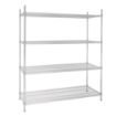 Picture of Vogue 4 Tier Wire Shelving Kit 1525x610mm - U258