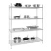Picture of Vogue 4 Tier Wire Shelving Kit 1525x610mm - U258