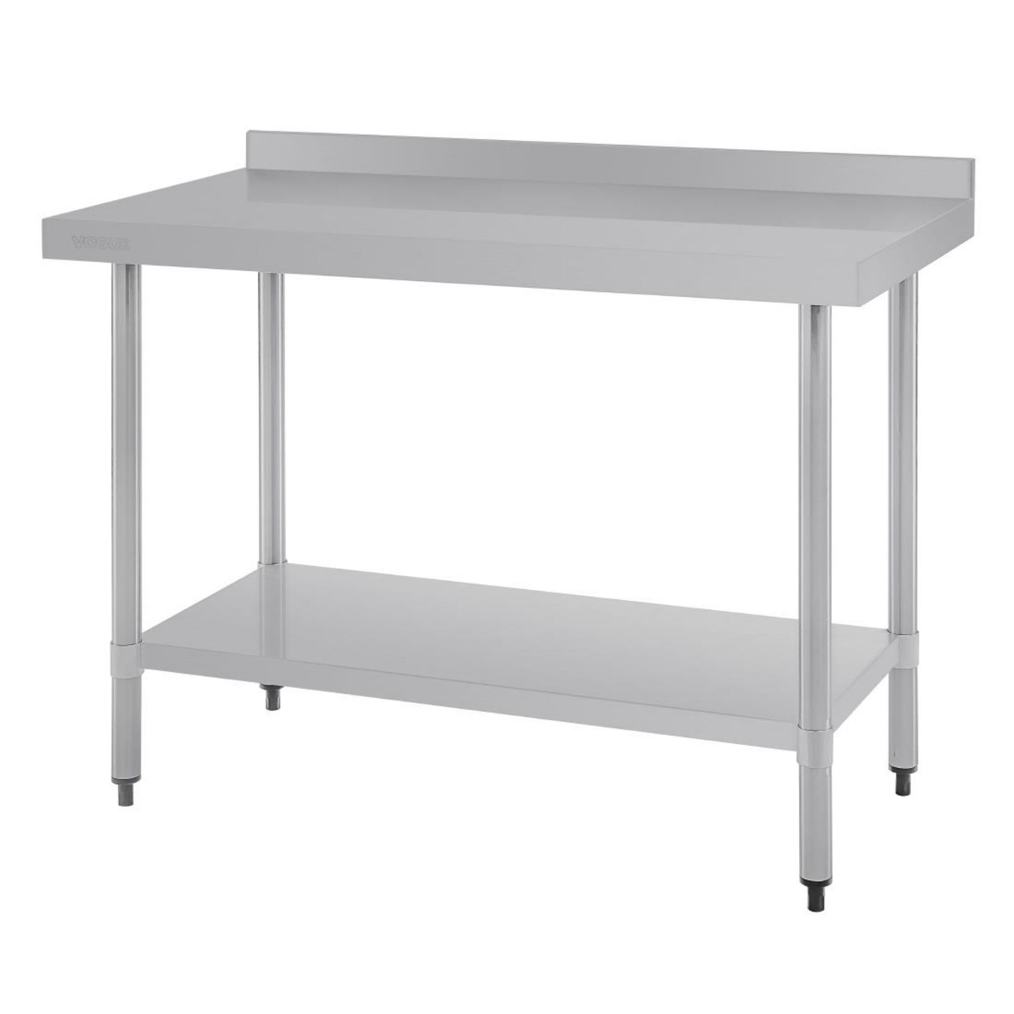 Picture of Vogue Stainless Steel Prep Table with Upstand 1200mm - T381