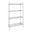 Picture of Vogue 4 Tier Wire Shelving Kit 915x460mm - L927