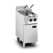 Picture of Lincat Opus 800 Electric Free-standing Twin Tank Fryer - 2 Baskets - W 400 mm - 14.0 kW - OE8105