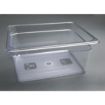 Picture of Vogue Polycarbonate 1/2 Gastronorm Container 150mm Clear - U230