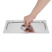Picture of Vogue Stainless Steel 1/3 Gastronorm Lid - K969
