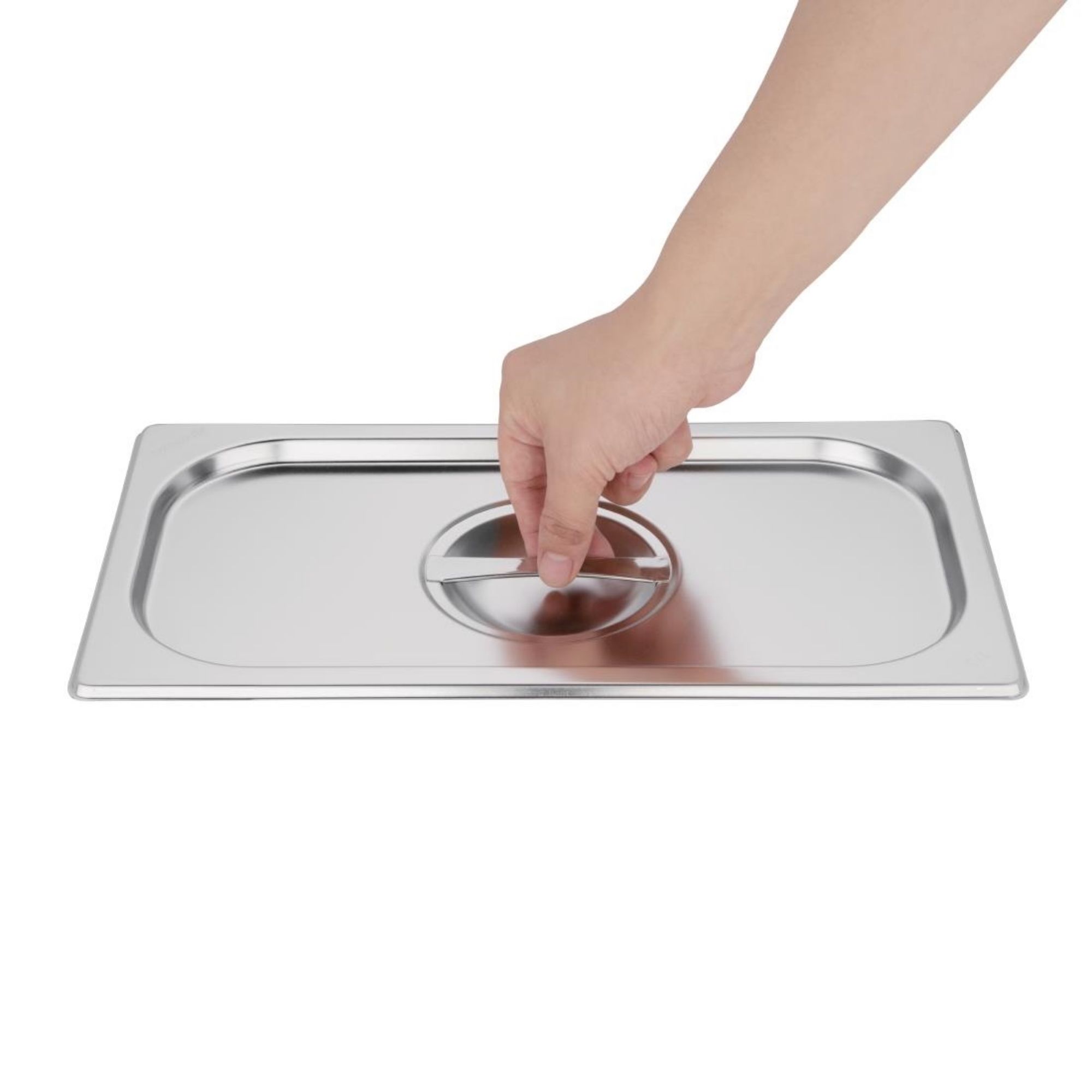 Picture of Vogue Stainless Steel 1/3 Gastronorm Lid