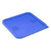 Picture of Hygiplas Square Food Storage Container Lid Blue Medium - HY411
