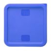 Picture of Hygiplas Square Food Storage Container Lid Blue Medium - HY411