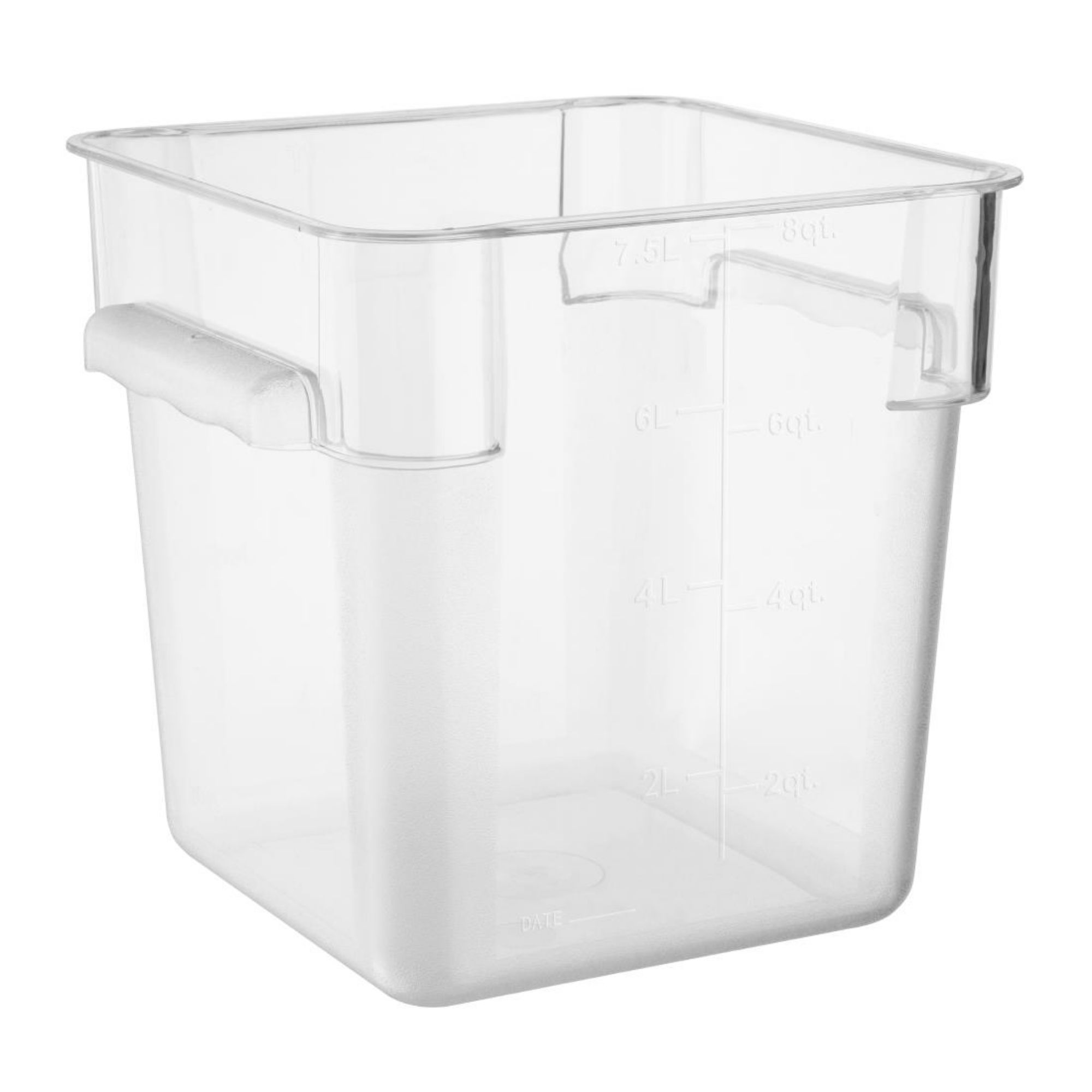 Picture of Hygiplas Polycarbonate Square Storage Container 7Ltr - HY403