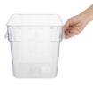 Picture of Hygiplas Polycarbonate Square Storage Container 7Ltr - HY403