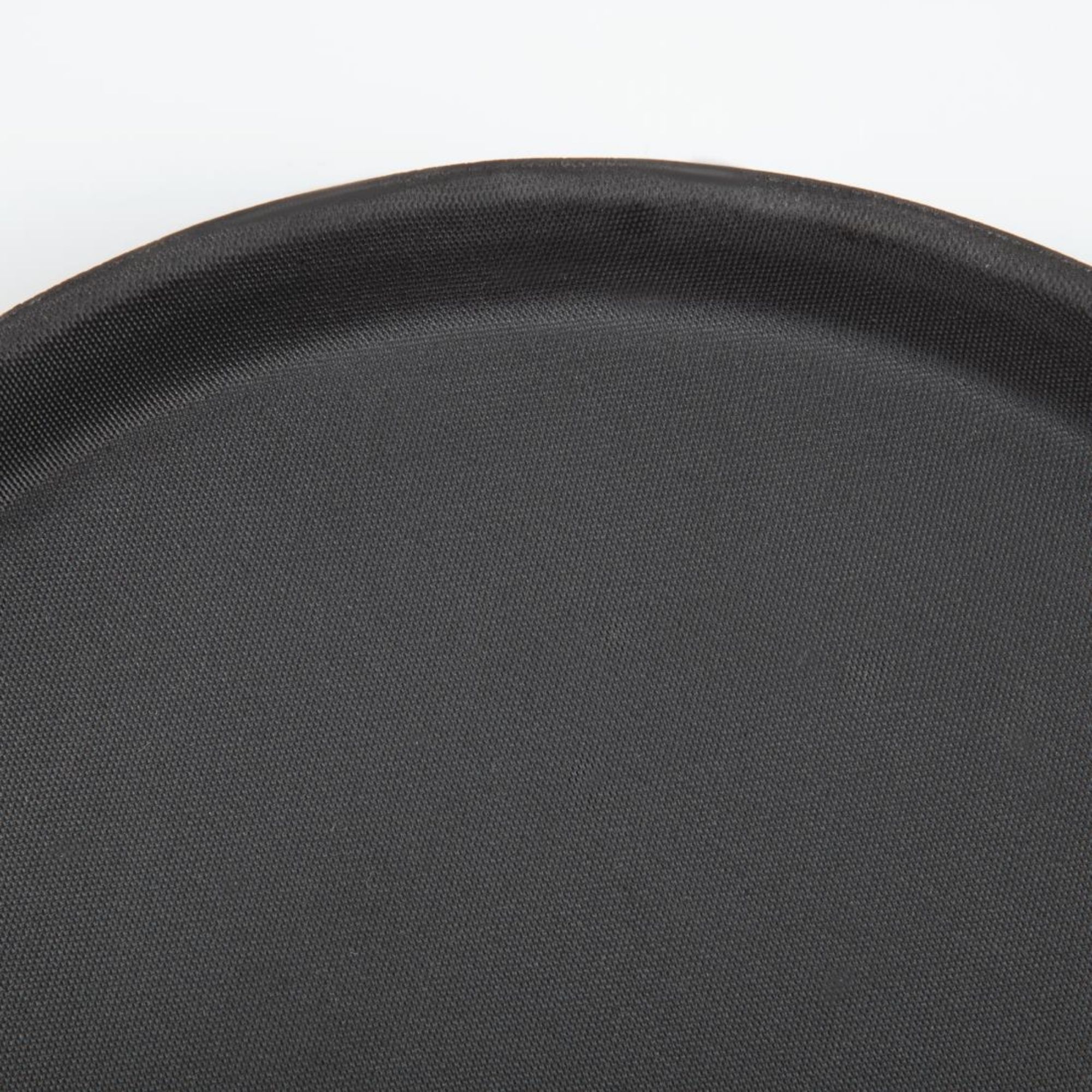 Picture of Olympia Kristallon Fibreglass Round Non-Slip Tray Black 280mm