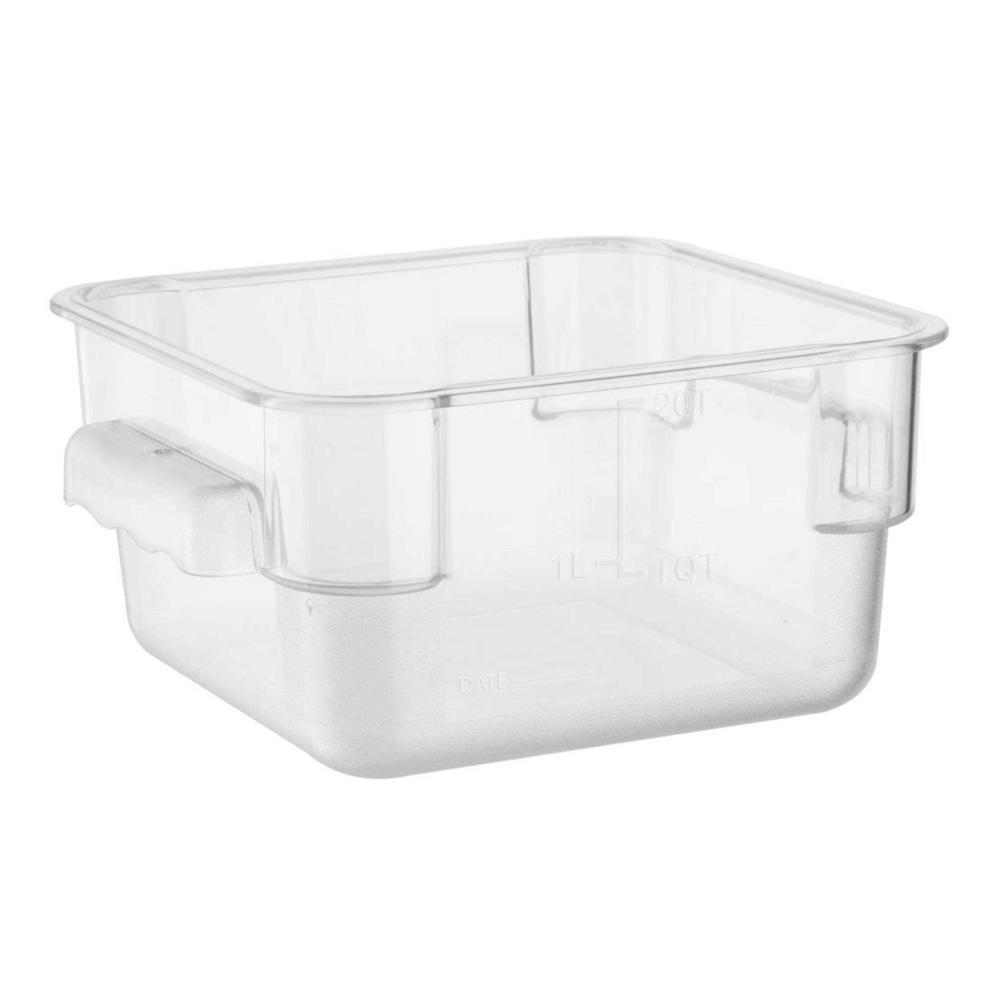 Picture of Hygiplas Polycarbonate Square Storage Container 1.5Ltr - HY400