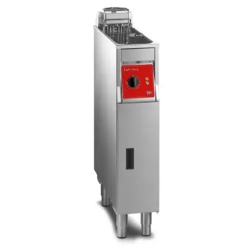 Picture of SL211L11G0 - FriFri Super Easy 211 Electric Free-standing Single Tank Fryer with Filtration - 1 Basket - W 200 mm - 7.5 kW - Single Phase