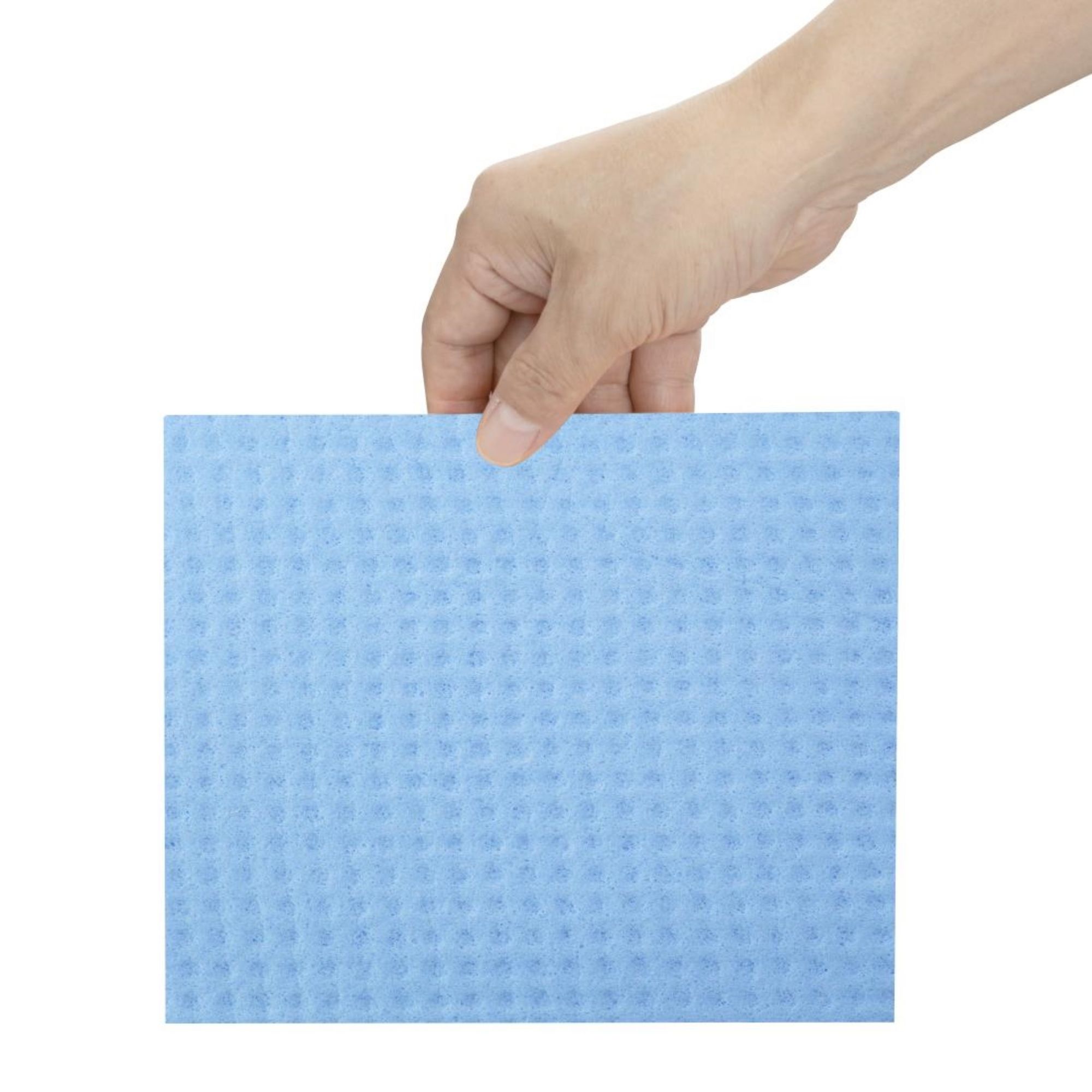 Picture of Jantex Sponge Cleaning Cloths - Blue (10 pack)