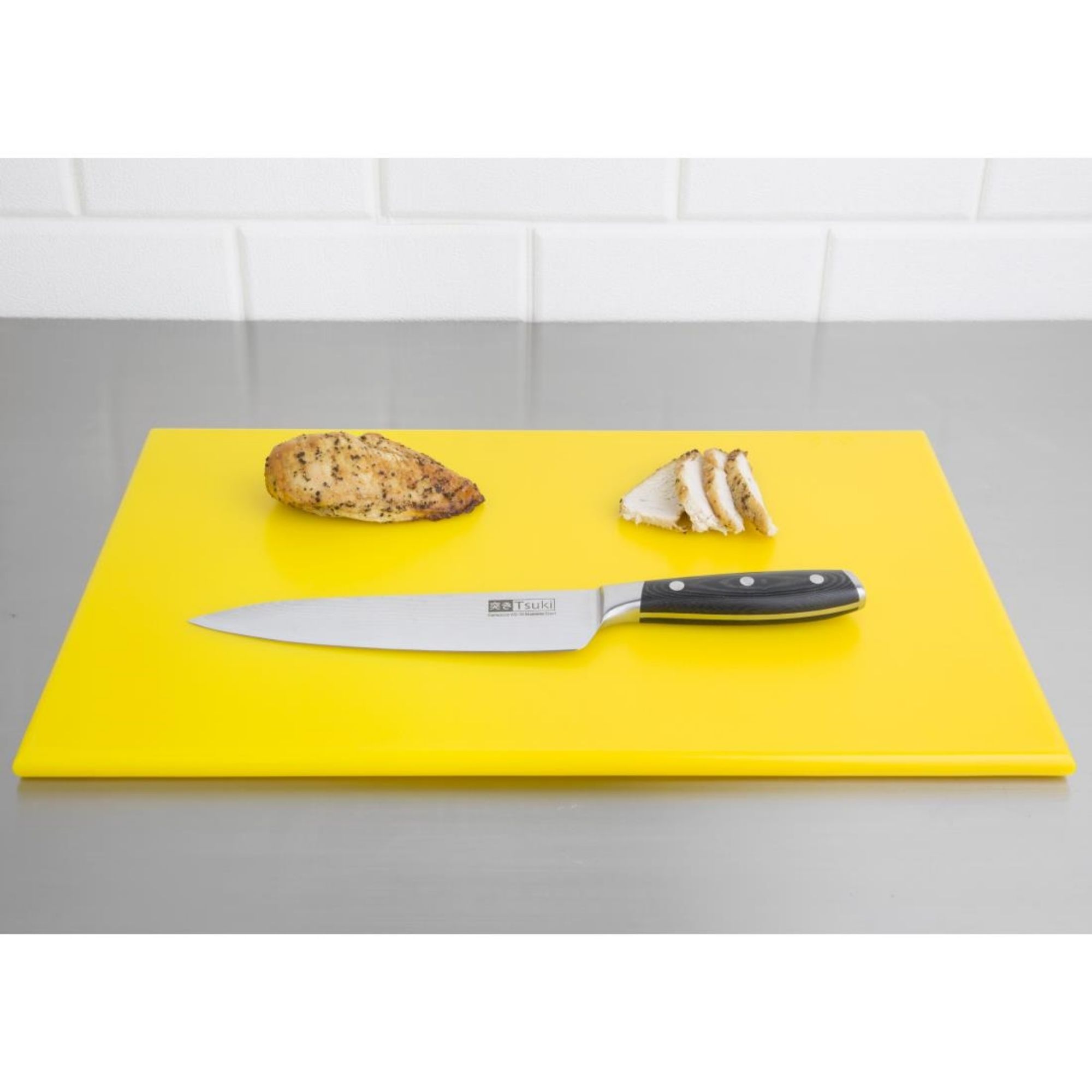 Picture of Hygiplas High Density Yellow Chopping Board Standard 450x300x12mm