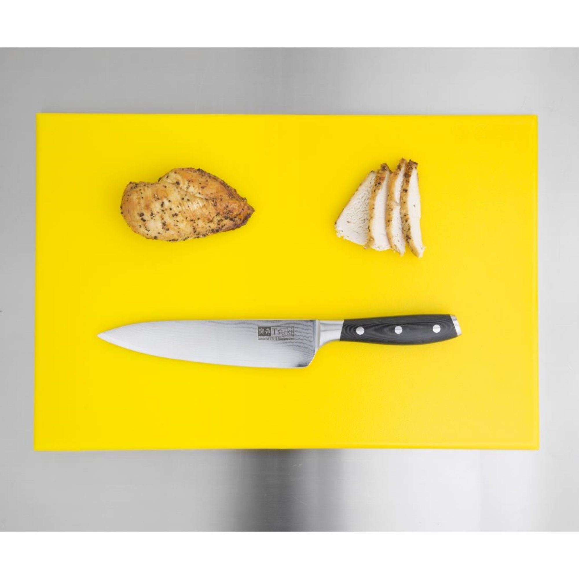 Picture of Hygiplas High Density Yellow Chopping Board Standard 450x300x12mm