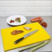 Picture of Hygiplas High Density Yellow Chopping Board Standard 450x300x12mm - J020