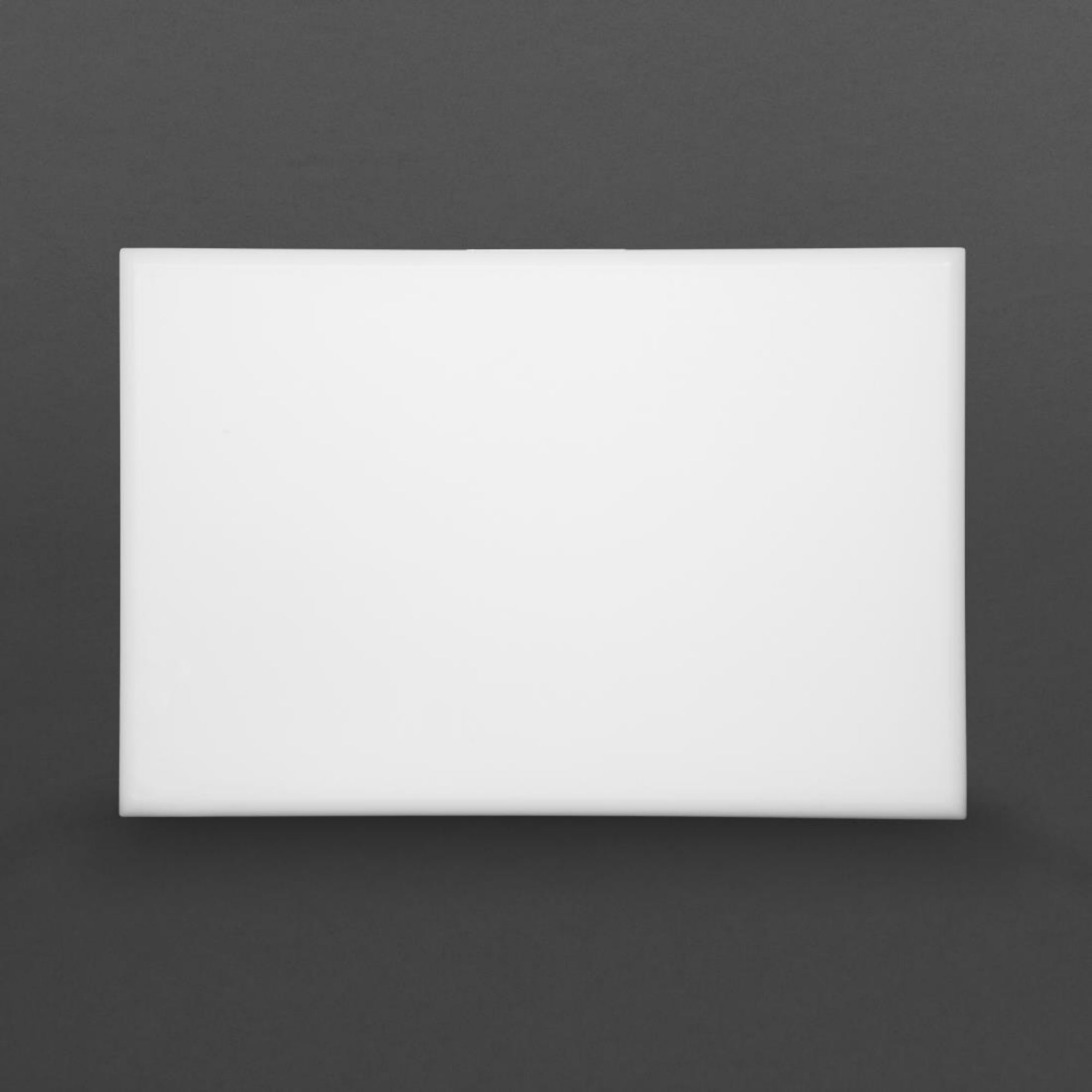 Picture of Hygiplas Thick High Density White Chopping Board Standard 450x300x25mm