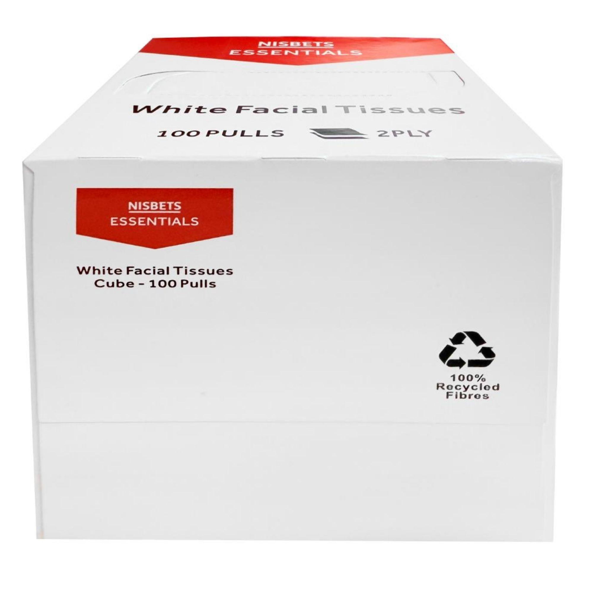 Picture of Nisbets Essentials Facial Tissues Cube - 100 sheets (36 Pack) - HY597