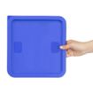 Picture of Hygiplas Square Food Storage Container Lid Blue Large - HY412