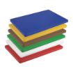 Picture of Hygiplas Thick Low Density Blue Chopping Board Large 600x450x20mm - HC872