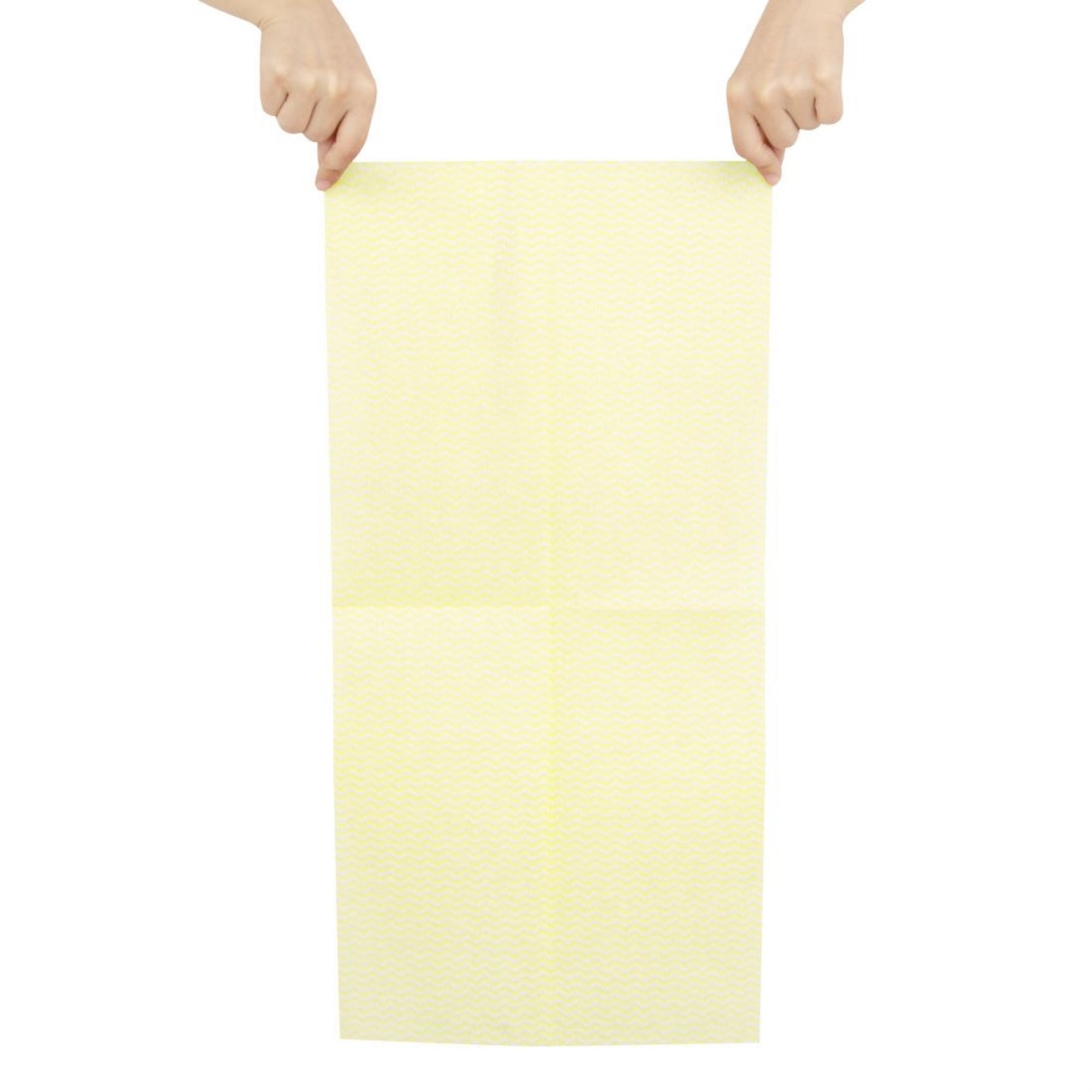 Picture of Jantex Non-Woven Cloths Yellow (50 pack)