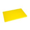 Picture of Hygiplas Thick Low Density Yellow Chopping Board Large 600x450x20mm - HC884