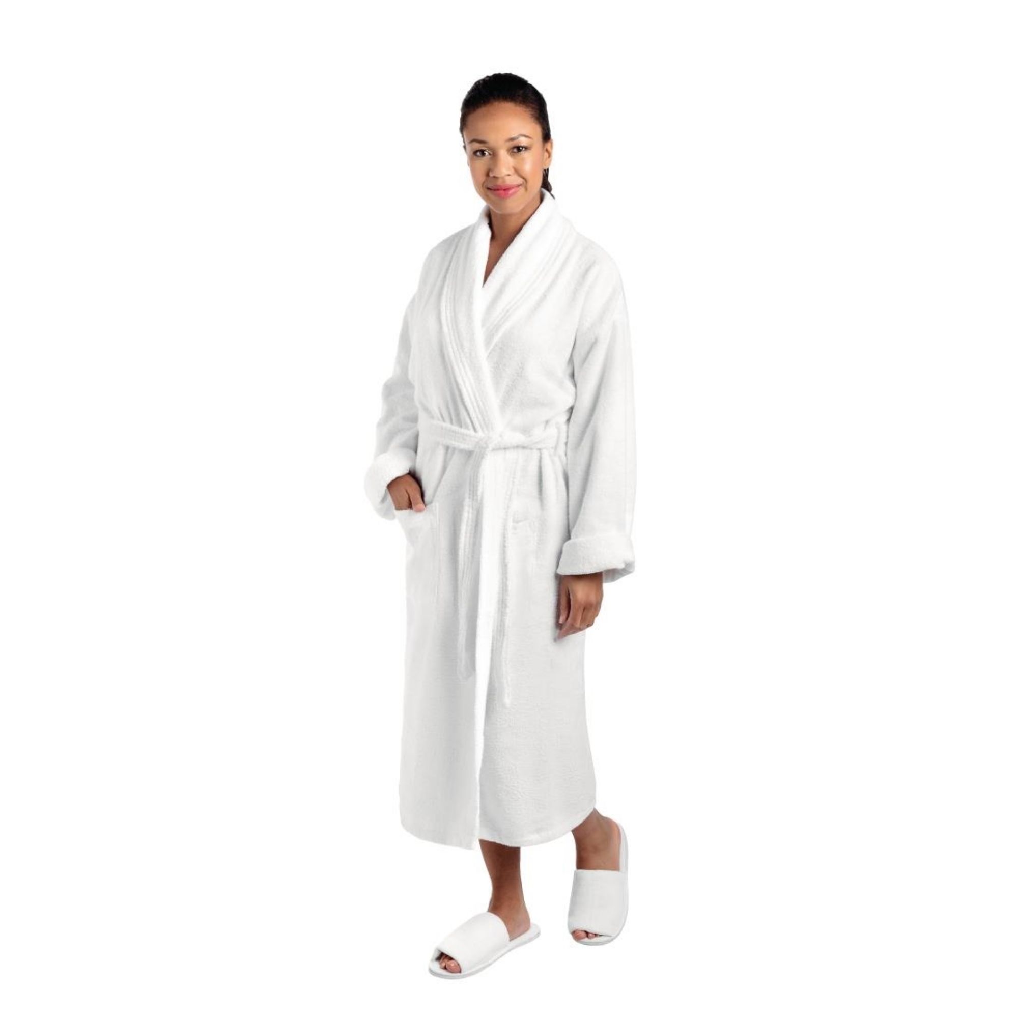 Picture of Mitre Luxury Curzon Bathrobe Large White