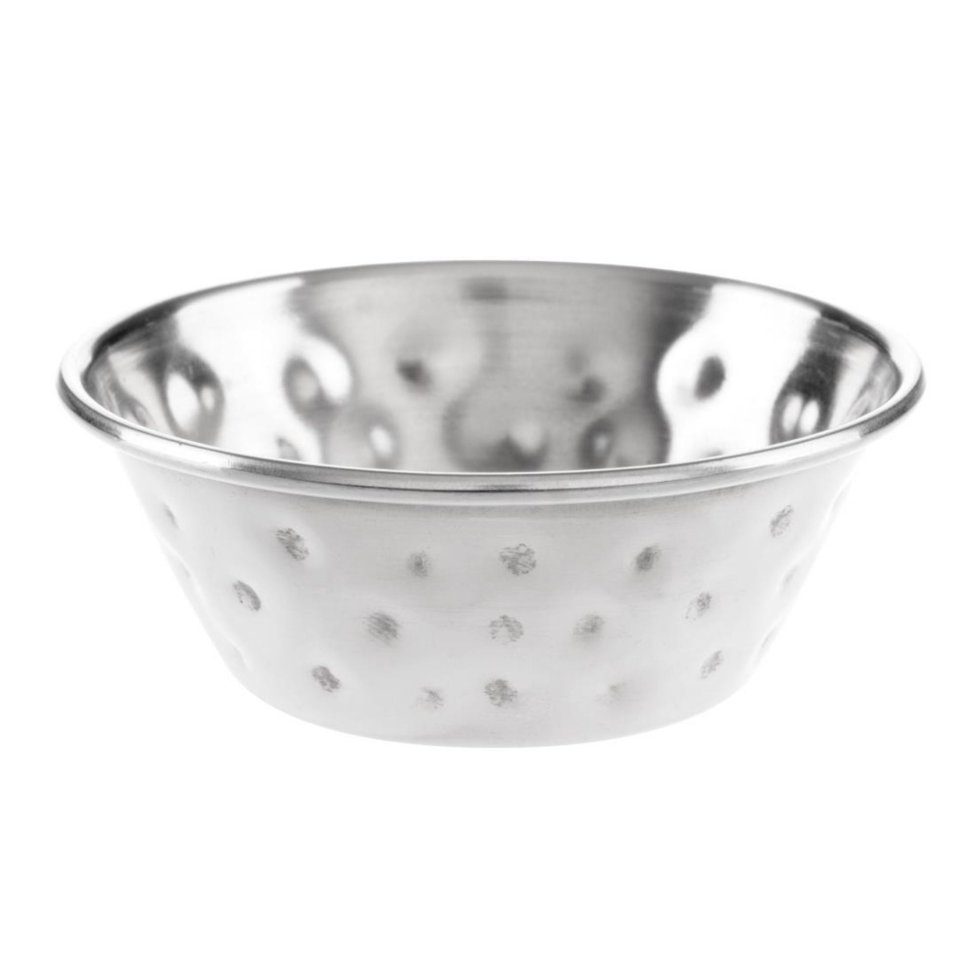Picture of Olympia Hammered Stainless Steel Sauce Cups 45ml (Pack of 12) - FU288