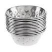 Picture of Olympia Hammered Stainless Steel Sauce Cups 45ml (Pack of 12) - FU288