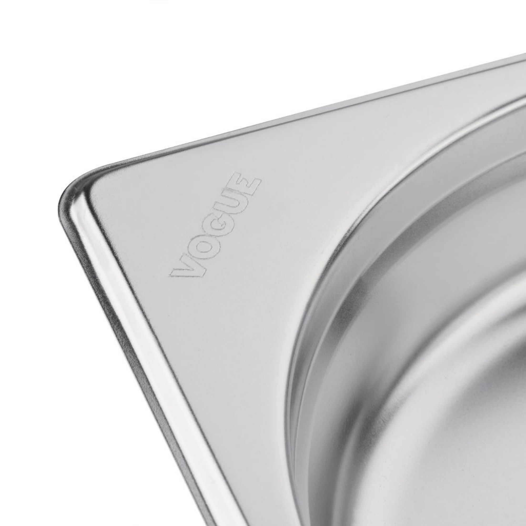 Picture of Vogue Stainless Steel Gastronorm 2/3 Tray 20mm