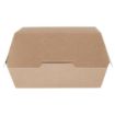 Picture of Colpac Compostable Kraft Burger Boxes Large 135mm (250 pack) - GE803