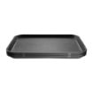 Picture of Olympia Kristallon Polypropylene Rectangular Non-Slip Tray Black 405mm - GM238