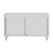 Picture of Vogue Standing Floor Cupboard Stainless Steel 900x1500x600mm - FU586