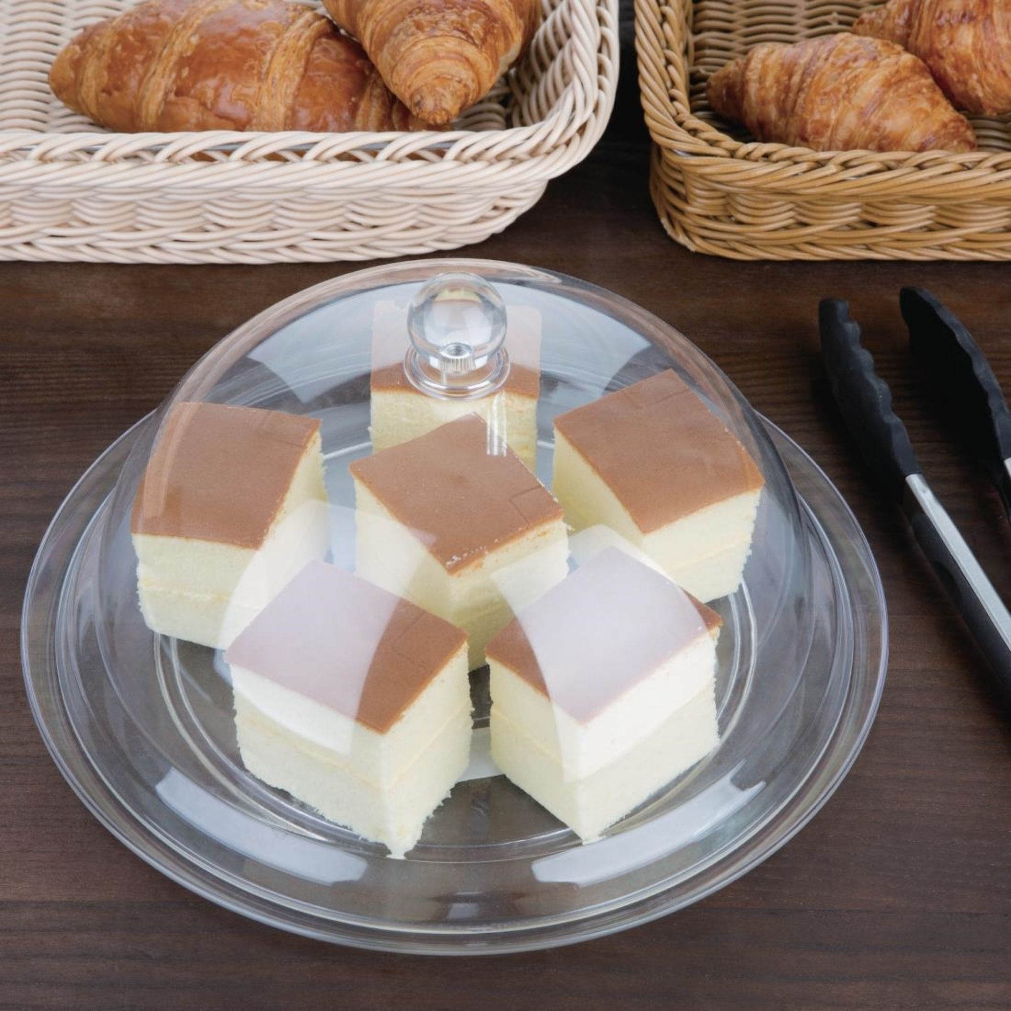 Picture of Olympia Kristallon PC Domed Cover Clear 260(Ã˜) x 115(H)mm